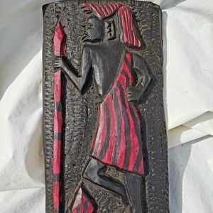 Wooden carving